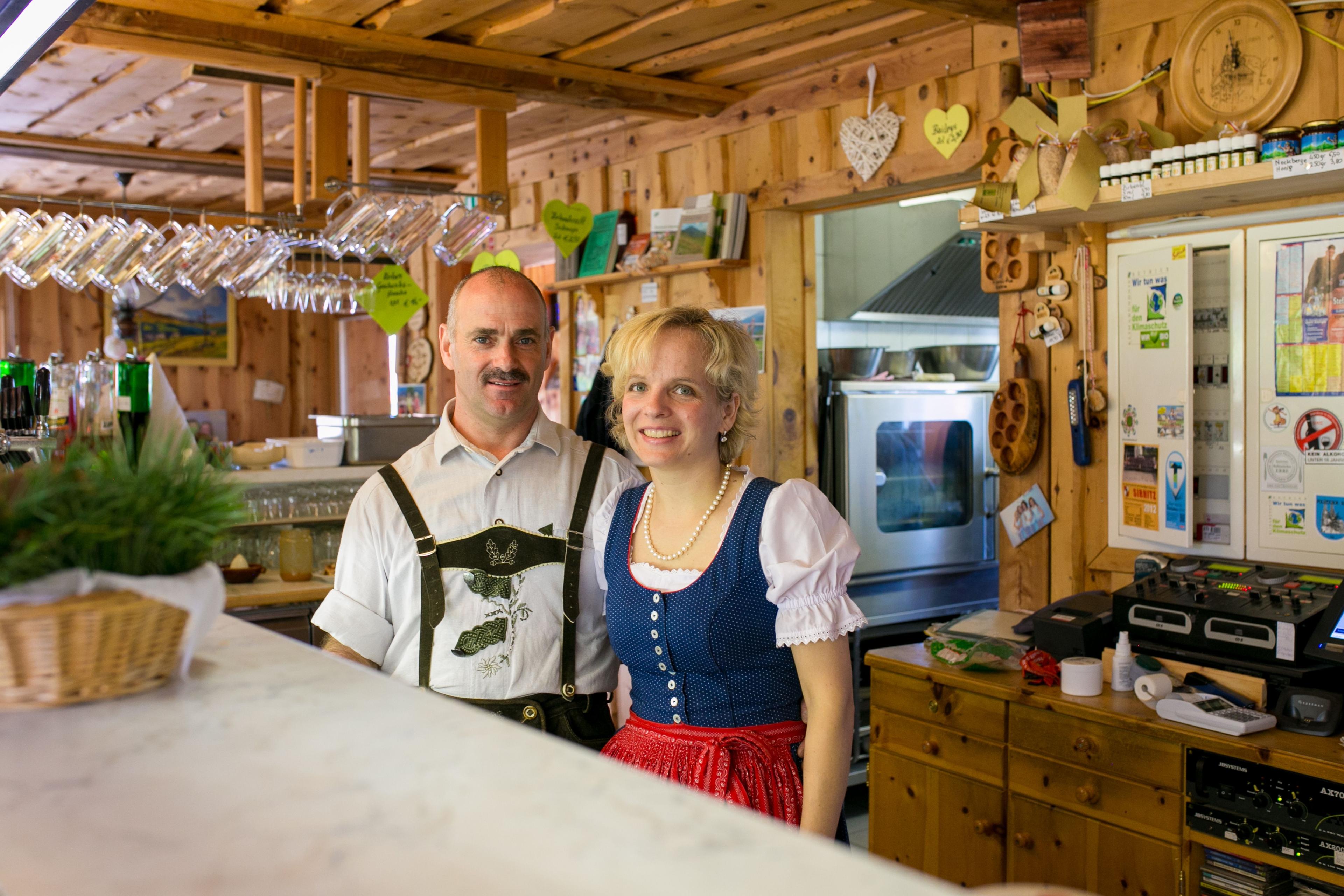 Klaus mit Siegrun