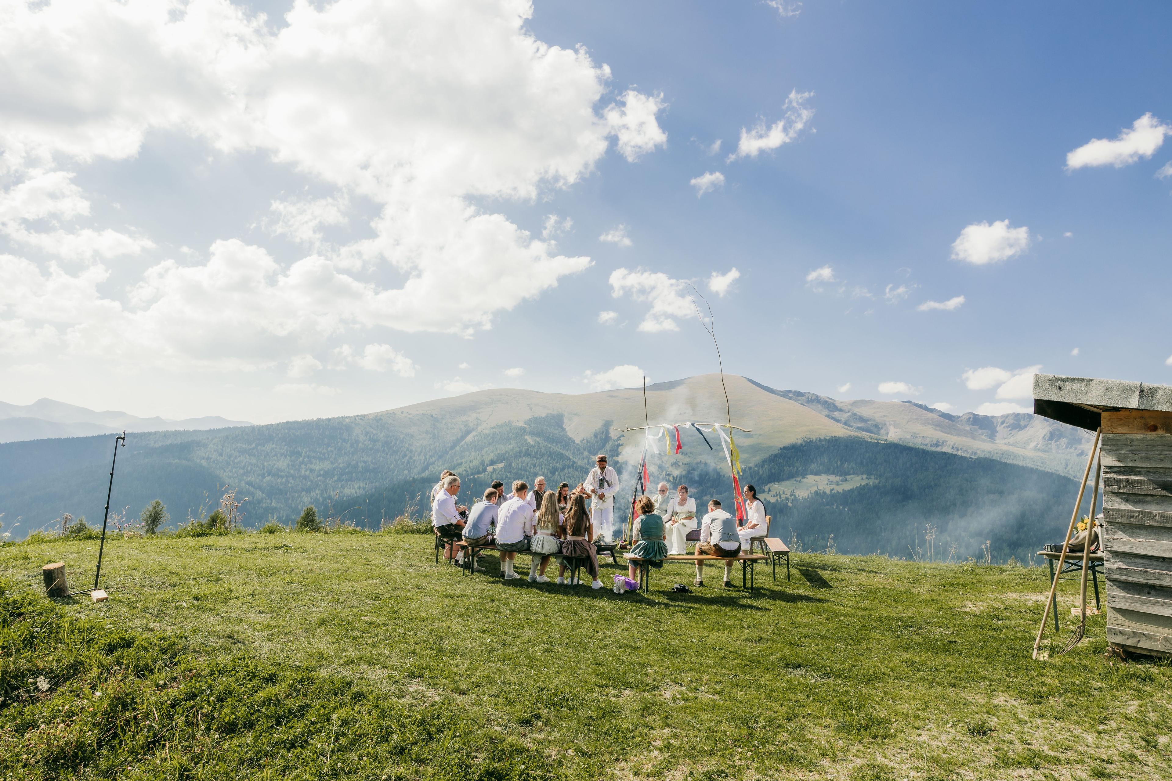 Grillen auf der Hiaslalm